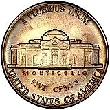 5 центов 1981, D, Томас Джефферсон [США]