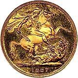соверен 1887 [Великобритания]