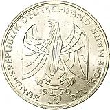 5 марок 1970, Бетховен [Германия / ФРГ]