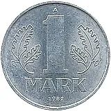 1 марка 1982, A [Германия / ГДР]