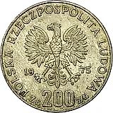 200 злотых 1975, MW, 30 лет победы [Польша]