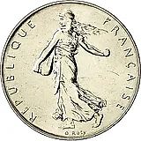 1 франк 1977 [Франция]