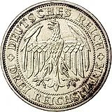 3 рейхсмарки 1929, Мейсен [Германия]