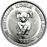 25 долларов 1988, коала [Австралия]