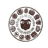 10000 песо 1991, Иберо-Америка - Встреча двух миров [Колумбия] Proof