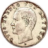 3 марки 1911, D, Бавария [Германия / Германская Империя]