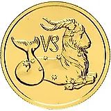 50 рублей 2003, ММД, Козерог