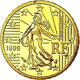 10 евроцентов 1999-2006 [Франция]