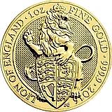 100 фунтов 2016, лев Англии [Великобритания]