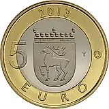 5 евро 2013, маяк острова Сельскер [Финляндия]