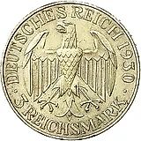 3 рейхсмарки 1930, E, Цеппелин [Германия]