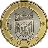 5 евро 2013, Кафедральный собор в Турку [Финляндия]