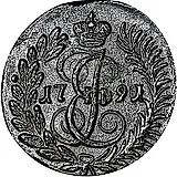 полушка 1791, КМ