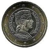 1 евро 2016 [Латвия]