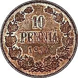 10 Pennia 1914