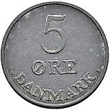 5 эре 1953 [Дания]