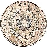 1 Peso 1889 [Paraguay]