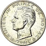 5 франков 1966 [Монако]