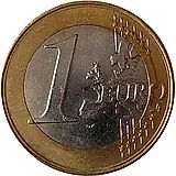 1 евро 2008, регулярный чекан Австрии [Австрия]