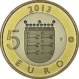 5 евро 2013, дом [Финляндия]