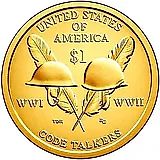 1 доллар 2016, P, Сакагавея [США]