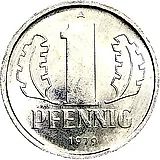 1 пфенниг 1979, А [Германия / ГДР]