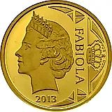 12,5 евро 2013, Фабиола [Бельгия] Proof