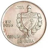 1 песо 1934, Родина и Свобода [Куба]