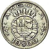 10 эскудо 1955 [Ангола]