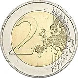 2 евро 2015, 30 лет флагу Европы [Кипр]