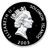 25 долларов 2003, Nighthawk [Соломоновы Острова] Proof