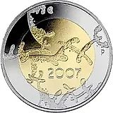 5 евро 2007, независимость Финляндии [Финляндия]