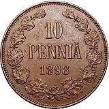 10 Pennia 1898