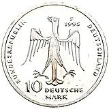 10 марок 1995, Генрих Лев [Германия]