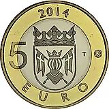 5 евро 2014, лиса [Финляндия]