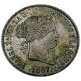 1 эскудо 1867 [Испания]