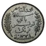 1 франк 1915 [Тунис]