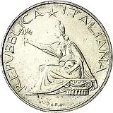 500 лир 1961, 100 лет объединения [Италия]
