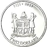 2 доллара 2013, черепаха Бисса (Taku) [Фиджи]