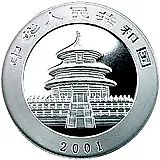 10 юань 2001-2002, Панда [Китай]