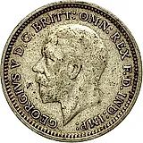 3 пенса 1934 [Великобритания]
