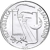 1000 лир 1988, XXIV летние Олимпийские Игры, Сеул 1988 [Сан-Марино]