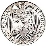 50 крон 1949, 70 лет со дня рождения Иосифа Сталина [Чехословакия]