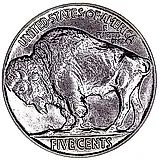 5 центов 1913, буффало [США]