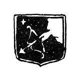 City Hallmark of Kirov (Khlynov, Vyatka) 1835-1843 "A Hand Issuing from a Cloud Holding a Drawn Bow and Arrow"