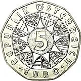 5 евро 2006, Моцарт [Австрия]