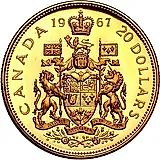 20 долларов 1967, 100 лет Конфедерации Канада [Канада]