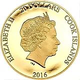 20 долларов 2016, Brexit Острова Кука [Острова Кука] Proof