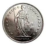 1 франк 1961 [Швейцария]