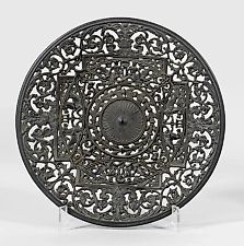 Berlin perforated iron plate.